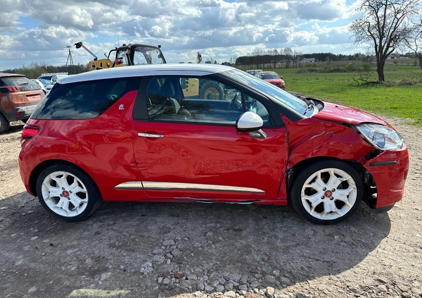 Citroen DS3 cena 14500 przebieg: 92030, rok produkcji 2010 z Oława małe 92